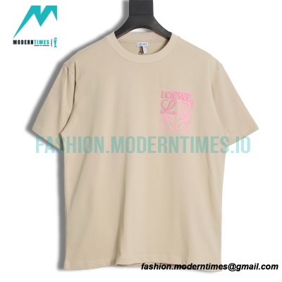 Loewe - 22SS Fake Pocket Four-leaf Clover Print Short-sleeved T-shirt