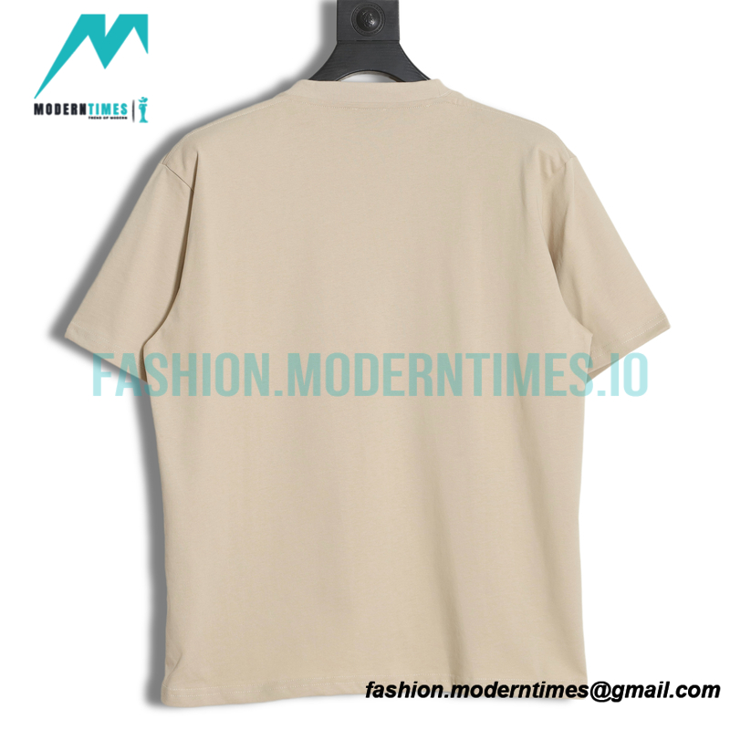 Loewe - 22SS Fake Pocket Four-leaf Clover Print Short-sleeved T-shirt