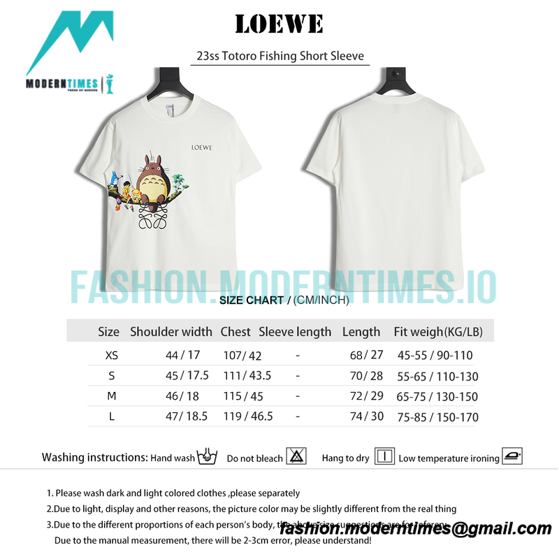 Loewe - 23ss Totoro Fishing Short Sleeve