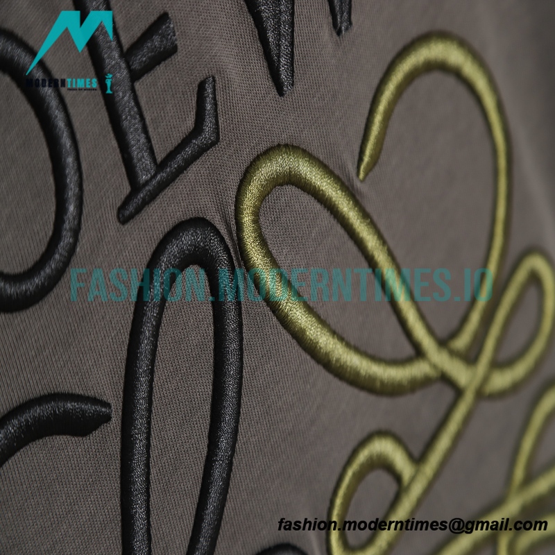 Loewe - 22ss Embroidered Logo Short Sleeve