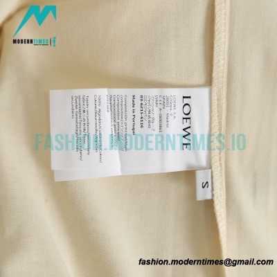 Loewe - 22SS Sketch Charcoal Briquettes Print Short Sleeve T-shirt