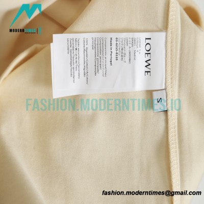 Loewe - 22SS Embroidered Briquettes Short Sleeve T-shirt