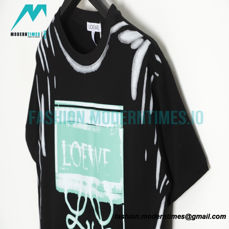 Loewe - Big Graffiti Tie-Dye Short sleeve