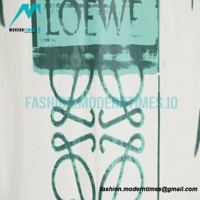 Loewe - Big Graffiti Tie-Dye Short sleeve