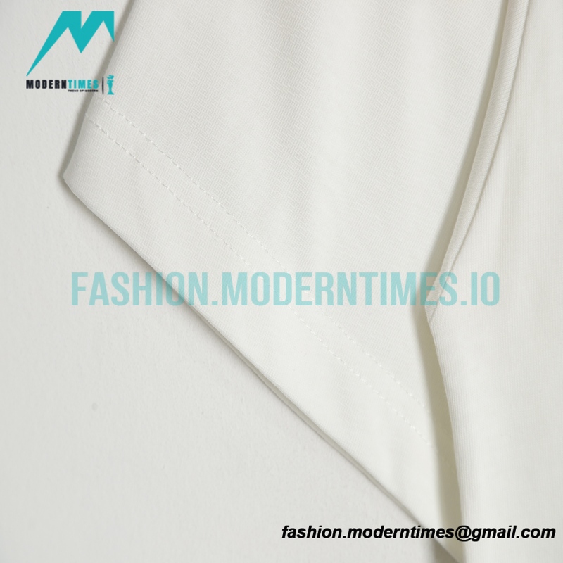 Loewe - Chest Color Logo Pattern Embroidery Short Sleeve