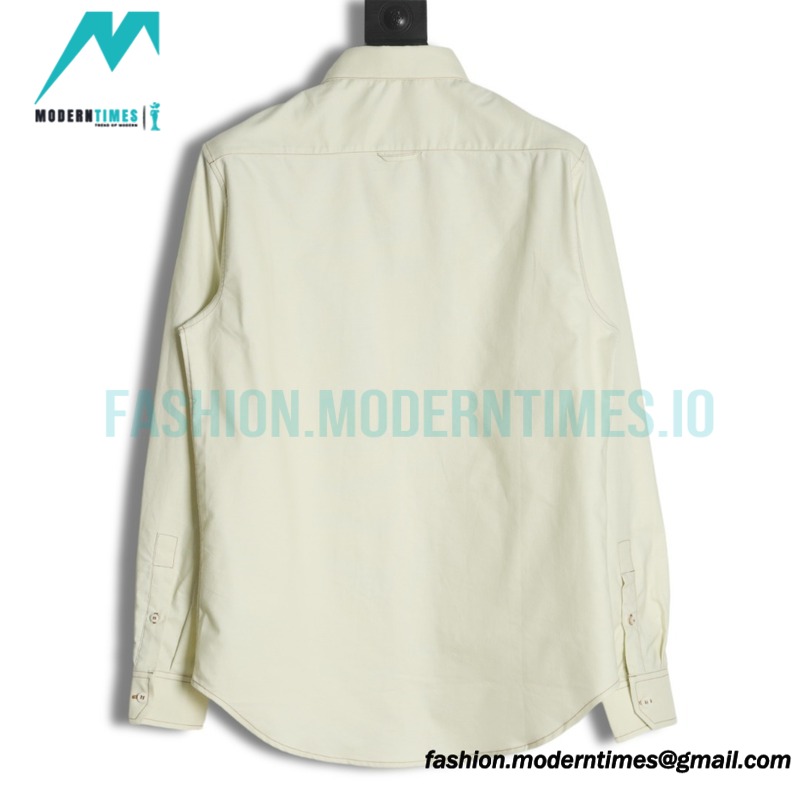 Loewe - 22FW Four-leaf Clover Pocket Long Shirt