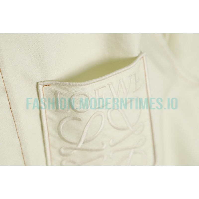 Loewe - 22FW Four-leaf Clover Pocket Long Shirt