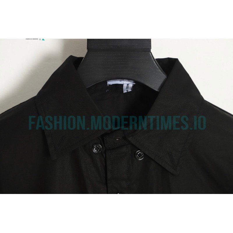 Loewe - Leather Label Pocket Embroidered Shirt With Long Sleeves