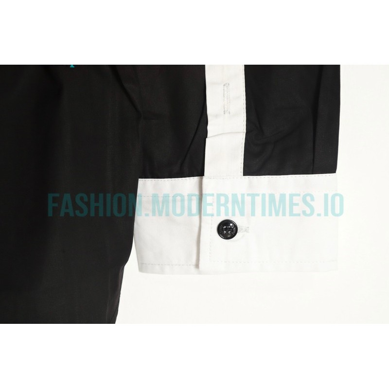 Loewe - Leather Label Pocket Embroidered Shirt With Long Sleeves