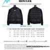 Moncler - 23FW Grenoble Series Knitted Patchwork Down Collar Casual Jacket