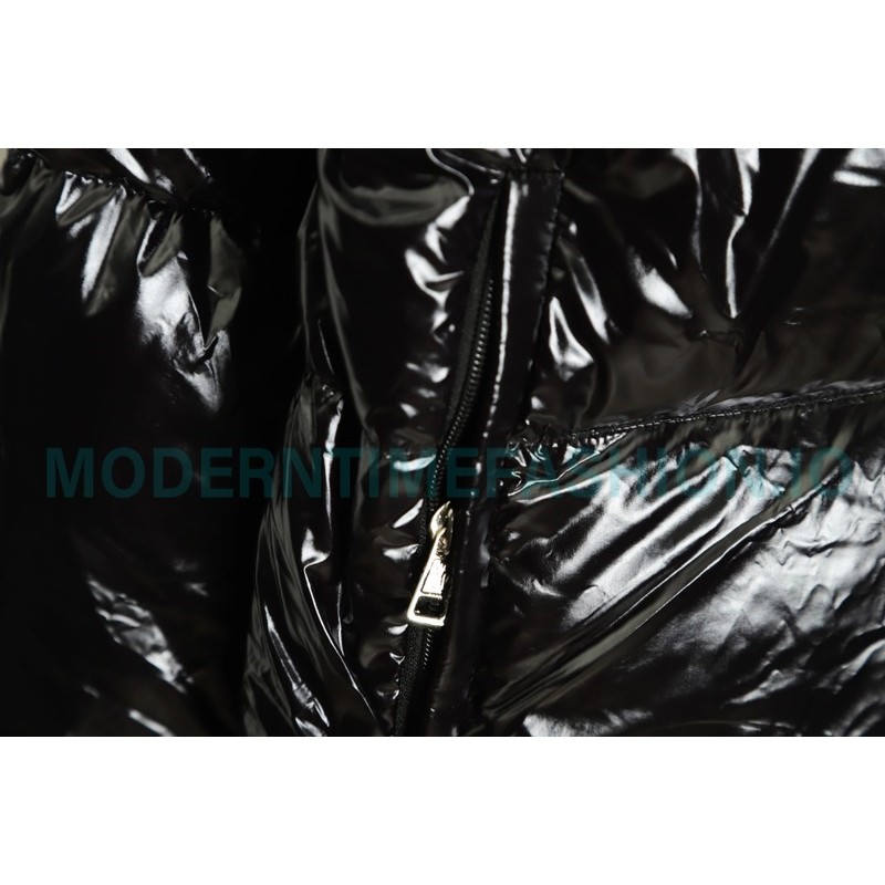 Moncler - Friesian Lacquered Printed Down Jacket