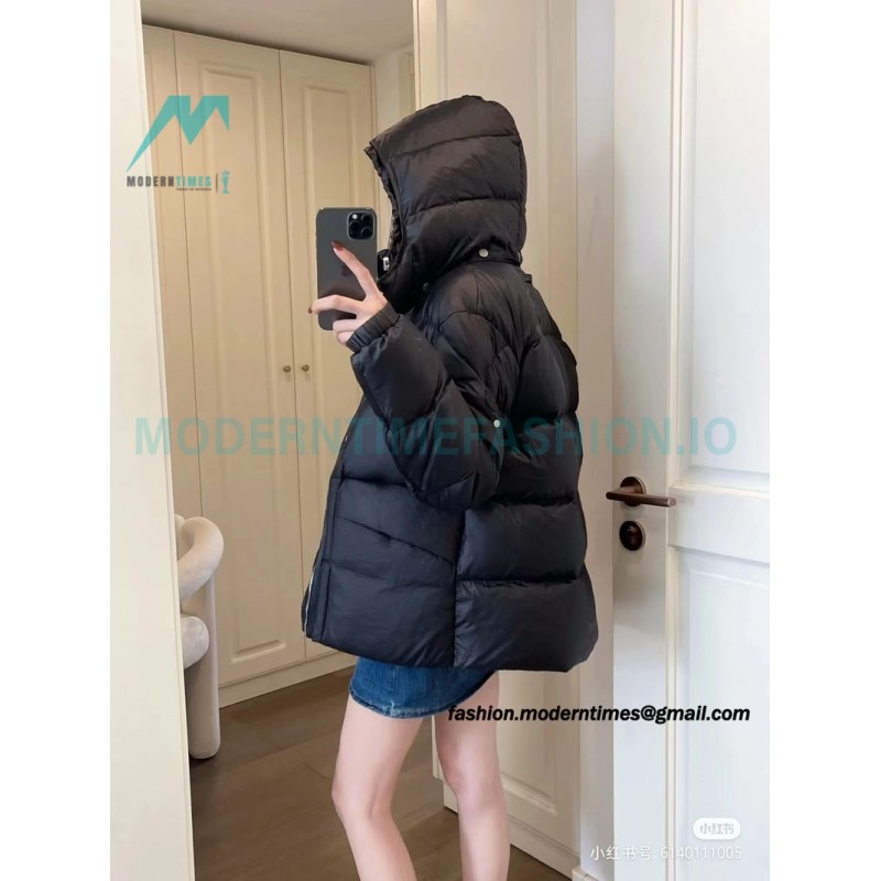 Moncler - Alys 9SM White Goose Down Hooded Jacket