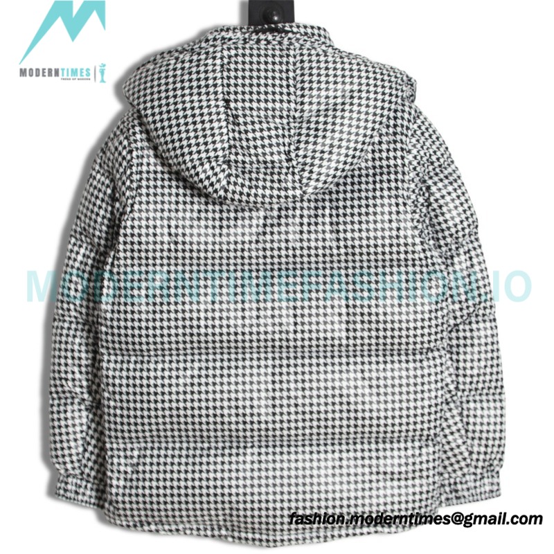  Moncler - 23FW Latest Fragment Check Down Jacket