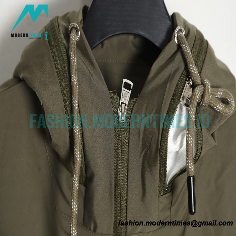 Moncler - Arm Badge Windbreaker Coat
