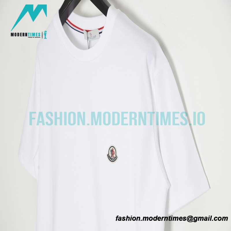 Moncler - Chest Scissors Badge Short-sleeved T-shirt