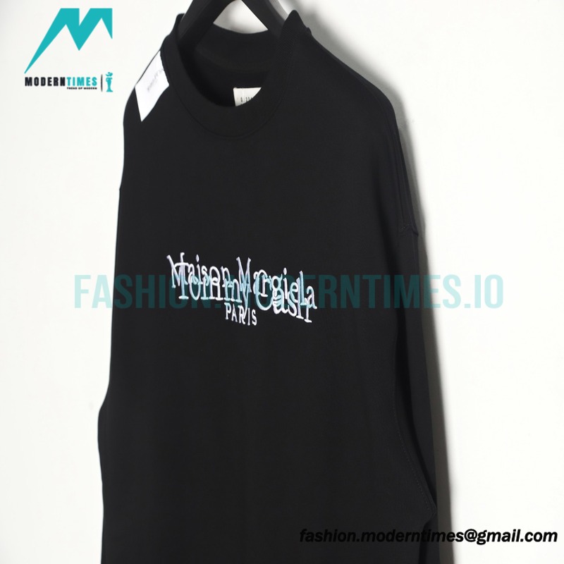 Margiela - Classic Embroidered Letter Hoodie