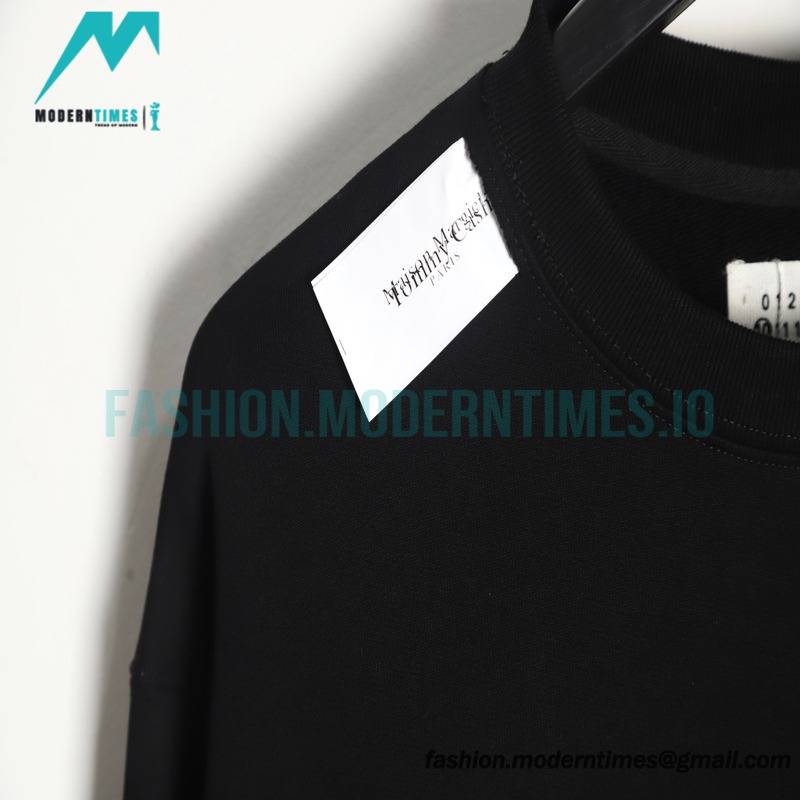Margiela - Classic Embroidered Letter Hoodie