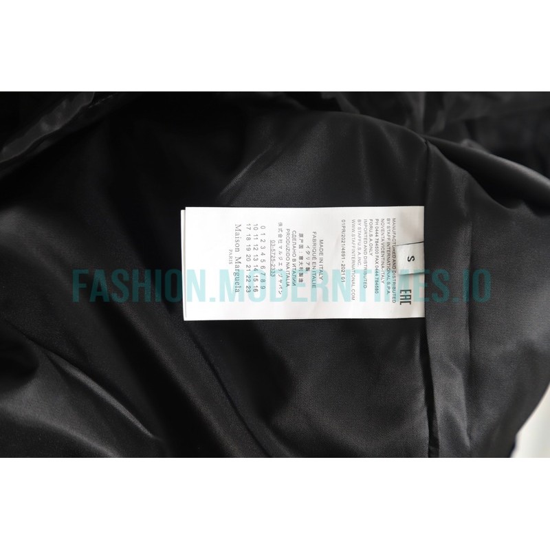 Maison Margiela - Digital Print Hooded Trench Coat