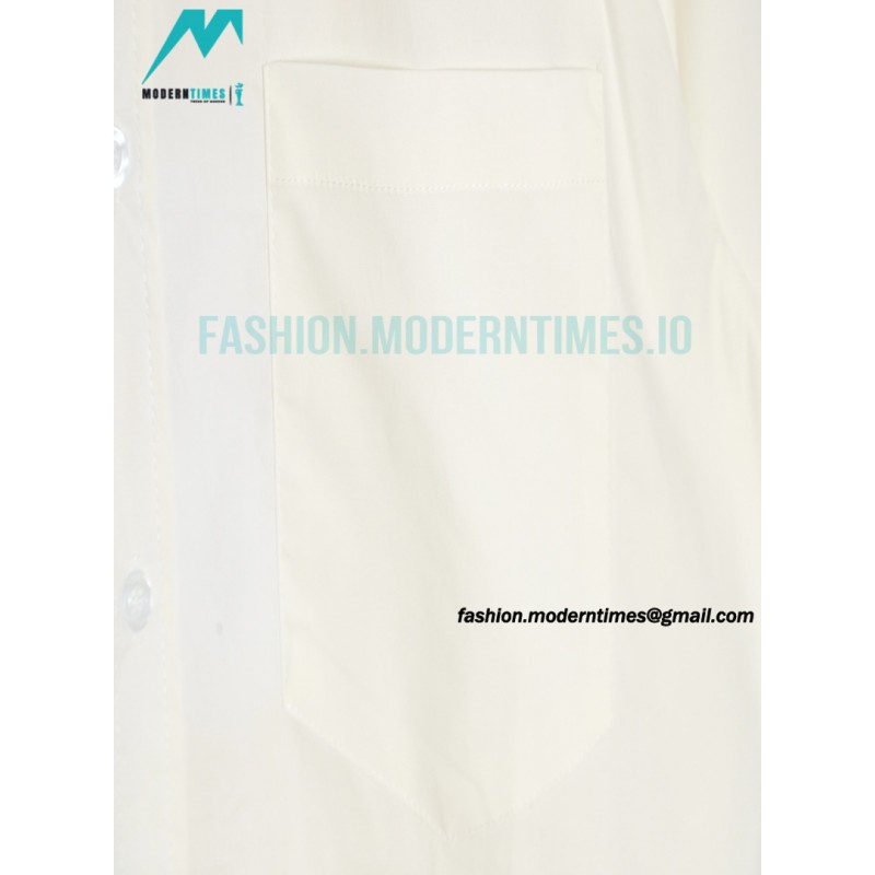 Maison Margiela -  Collar Lip Print Shirt