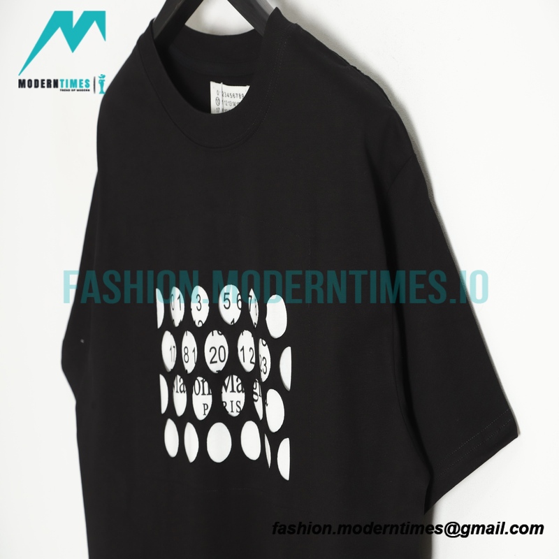 Maison Margiela - Ripped Classic Letter Short Sleeve