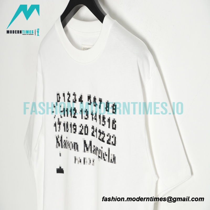 Maison Margiela - Mosaic Classic Letter Short Sleeve