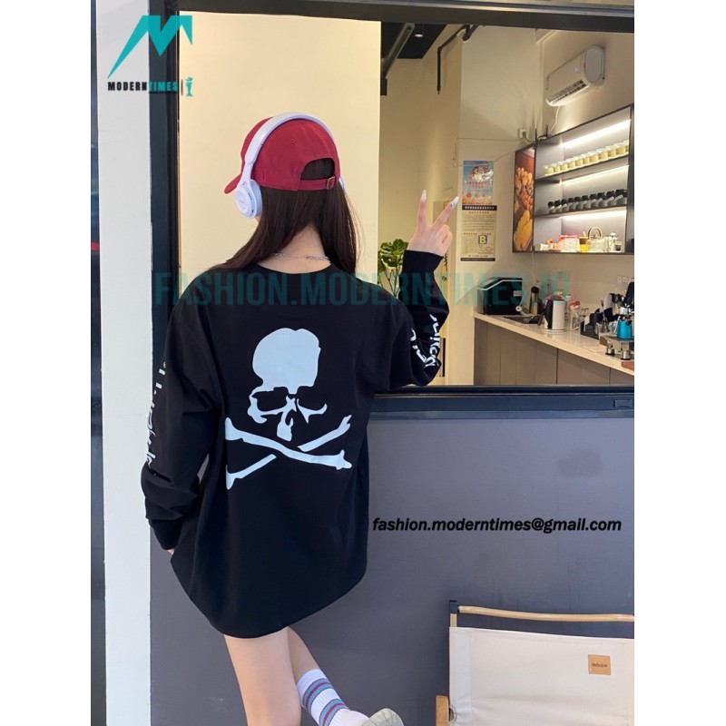 Mastermind Japan - Carhartt Co-branded Skull Long Sleeve T-shirt
