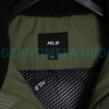 MLB - Chest Embroidered Logo Fur Collar Hooded Down Jacket