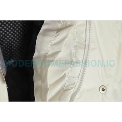 MLB - Button Label Embroidered Short Thickened Down Jacket