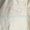 MLB - Button Small Embroidered Logo Long Down Jacket