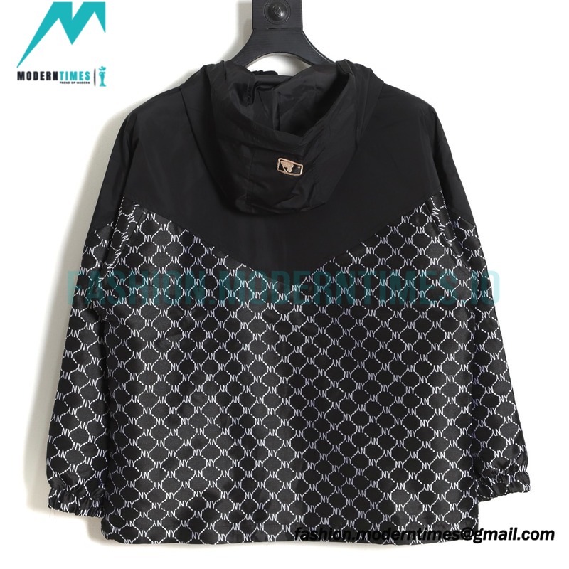 MLB - Logo printed Letter Hooded Long-sleeved Printed Jacket