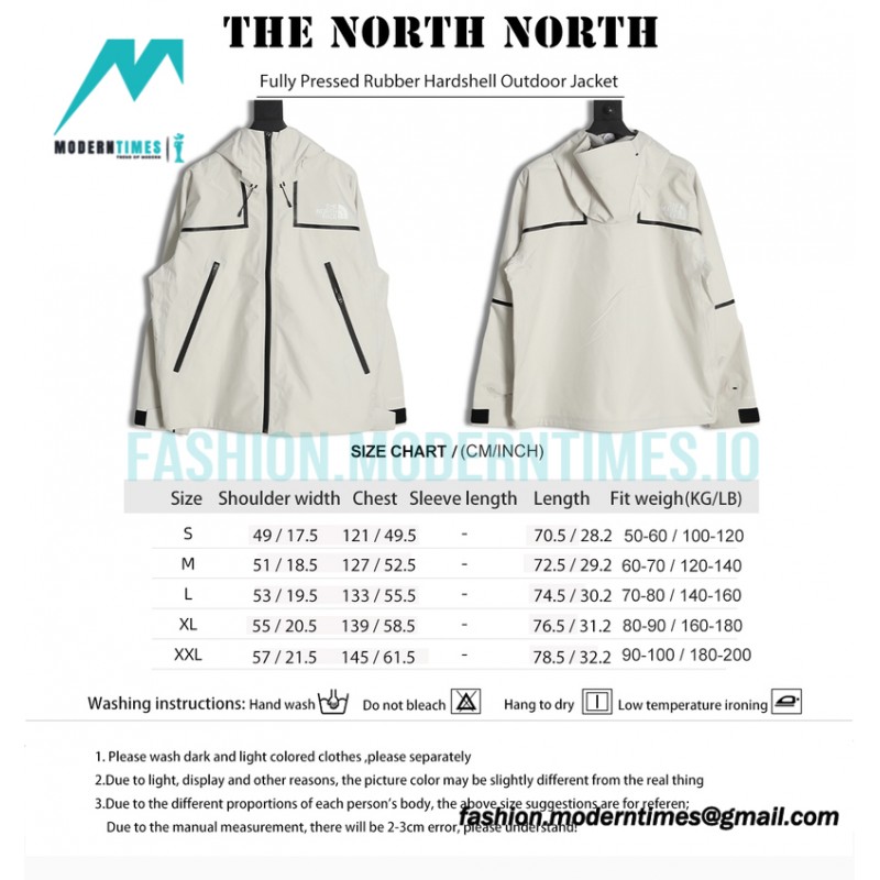 The North Face - Fully Pressed Rubber Hardshell Outdoor Jacket