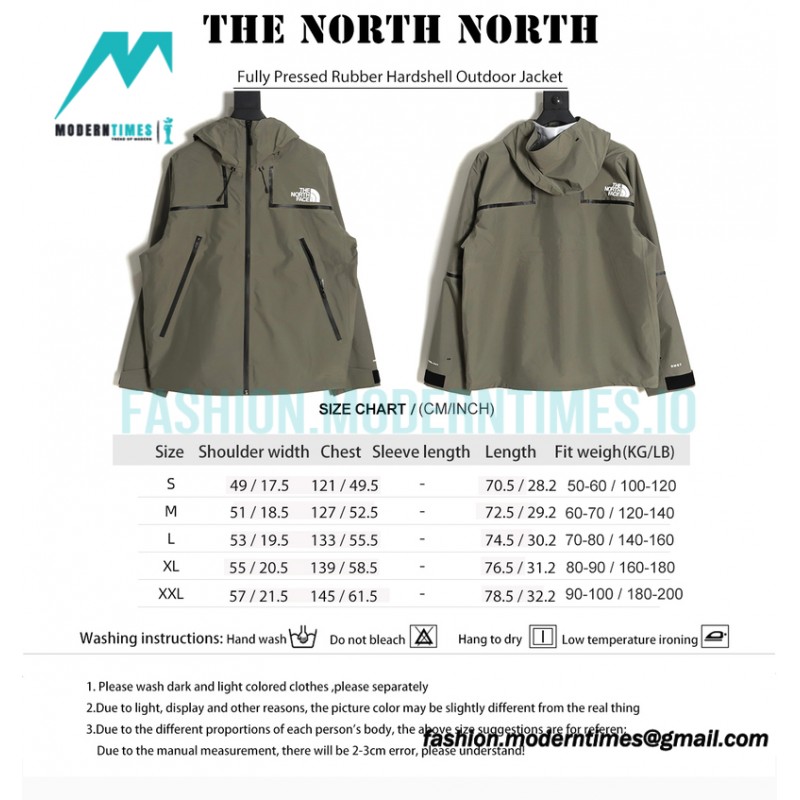 The North Face - Fully Pressed Rubber Hardshell Outdoor Jacket