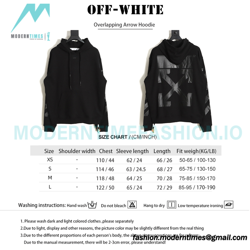 Off-White - Overlapping Arrow Hoodie
