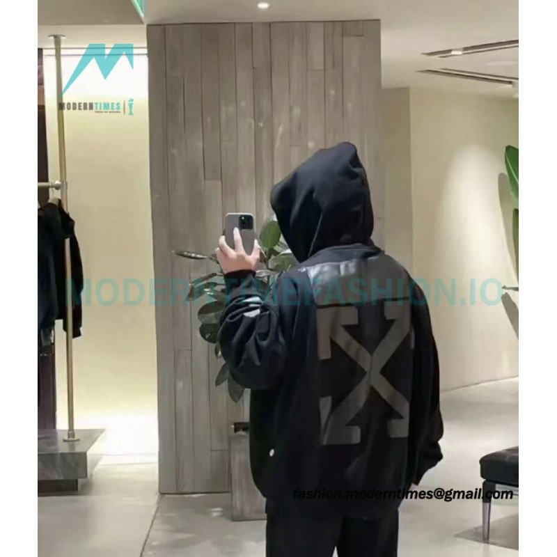 Off-White - Overlapping Arrow Hoodie