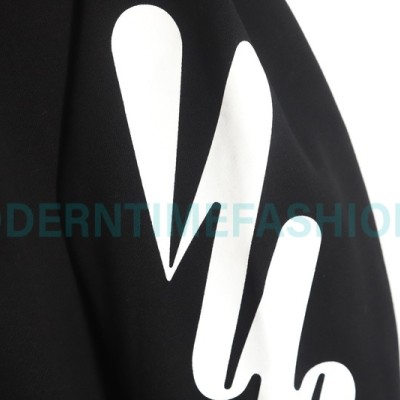 Off White - Graffiti ECG Print Hoodie