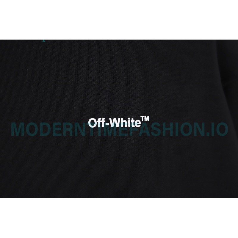 Off White - Palm Cut Print Hoodie