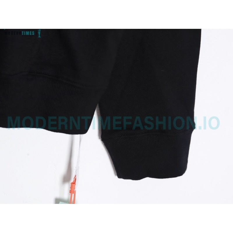Off White - Painted Zebra Crossing Hoodie