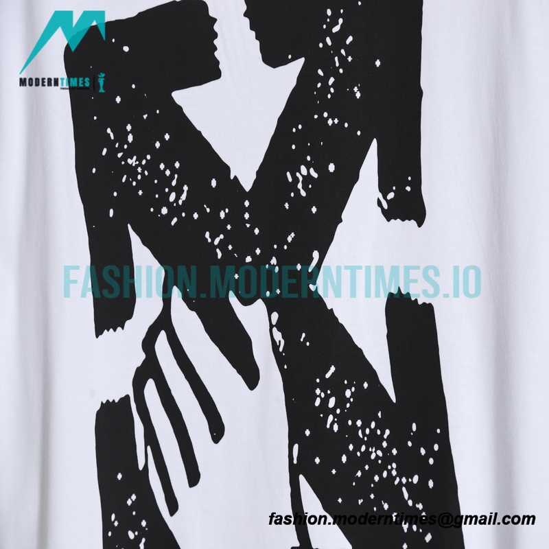 Off White - Palm Arrow Logo Short-sleeved T-shirt