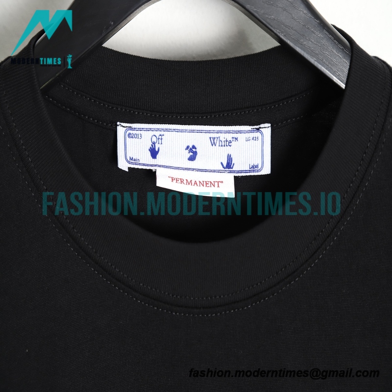 Off White - 23ss Solid Color Logo Printed Short-sleeved T-shirt