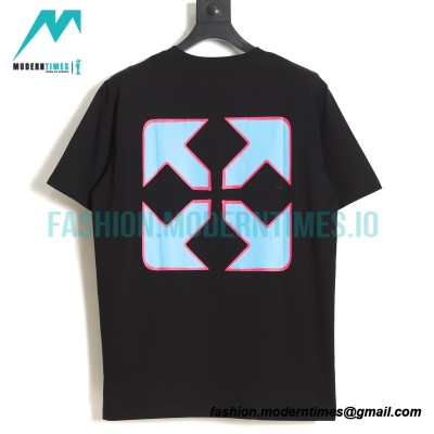 Off White - Arrow Block Printed Short-sleeved T-shirt