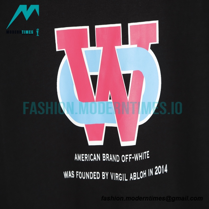Off White - Arrow Block Printed Short-sleeved T-shirt