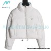 Prada - Inverted Triangle Neckline Short Down Jacket
