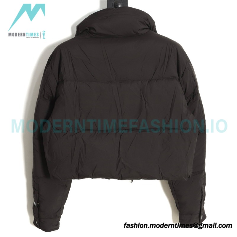 Prada - Inverted Triangle Neckline Short Down Jacket