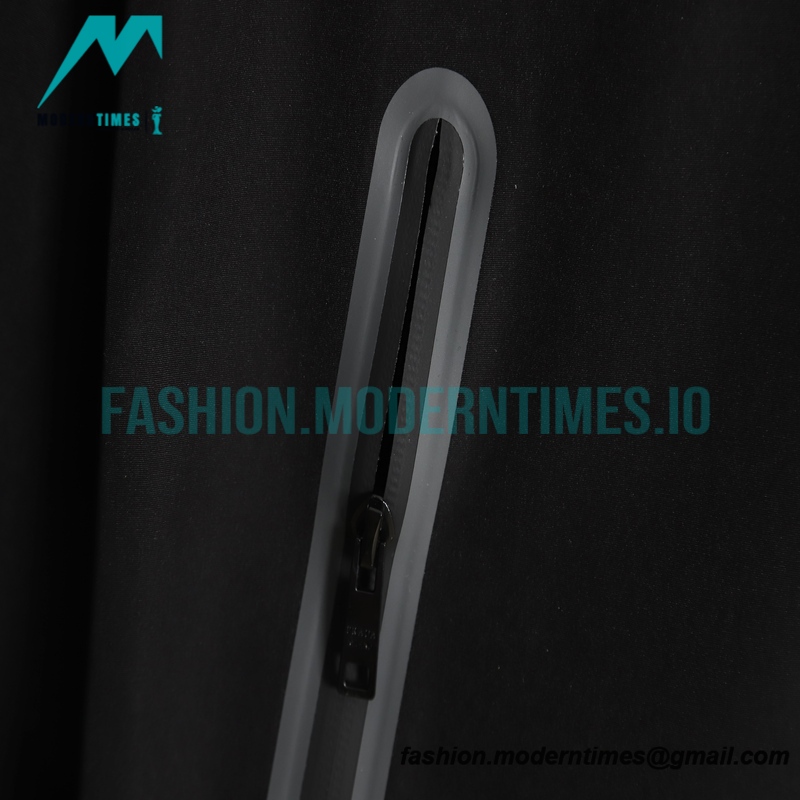 Prada - Chest Logo Triangle Trench Coat