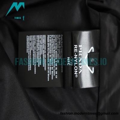 Prada - 23SS Lapel Pocket Nylon Long-sleeved Jacket