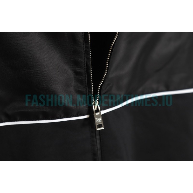 Prada - 23SS Recycled Nylon Spliced Stand-up Collar Jacket