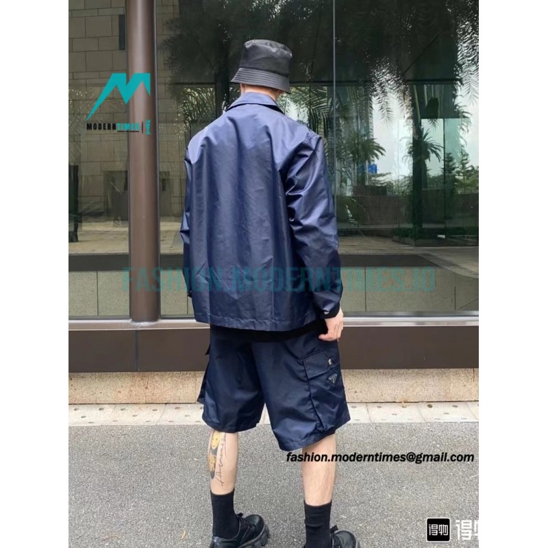 Prada - Long Sleeve Nylon Jacket 