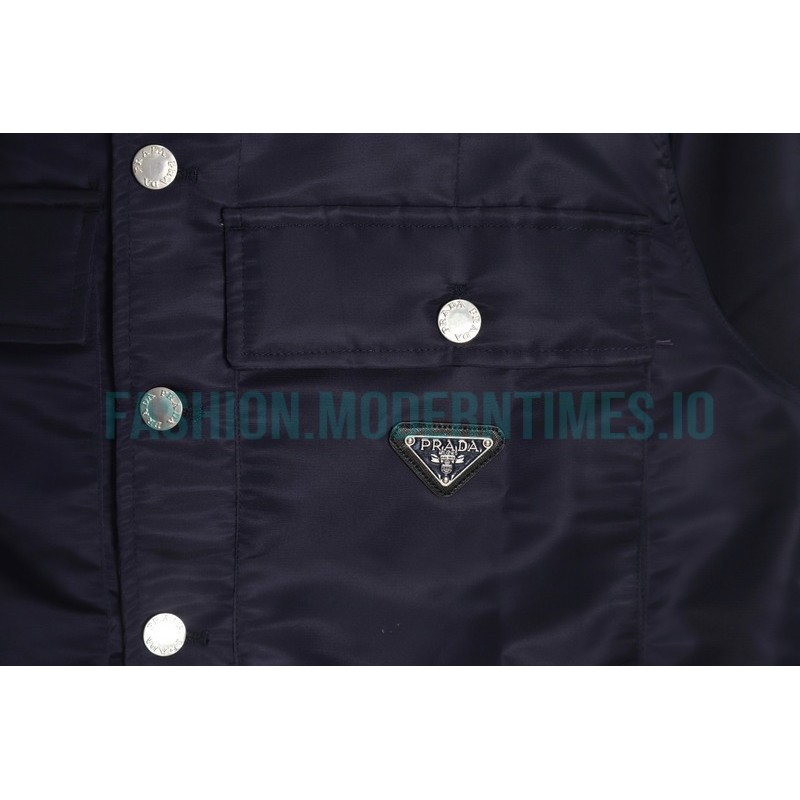 Prada - Long Sleeve Nylon Jacket 