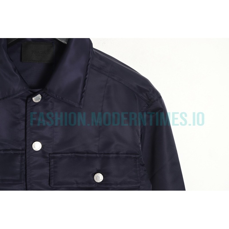 Prada - Long Sleeve Nylon Jacket 