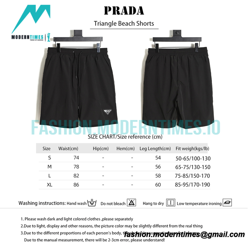 Prada - Triangle Beach Shorts Pants